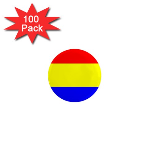 Budapest Flag 1  Mini Magnets (100 pack)  from UrbanLoad.com Front