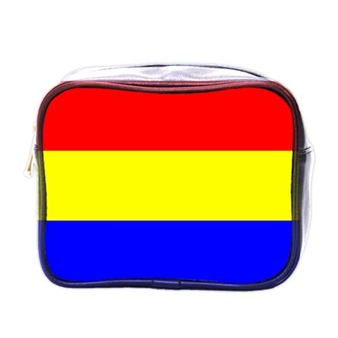 Budapest Flag Mini Toiletries Bag (One Side) from UrbanLoad.com Front