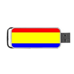 Budapest Flag Portable USB Flash (Two Sides) from UrbanLoad.com Back