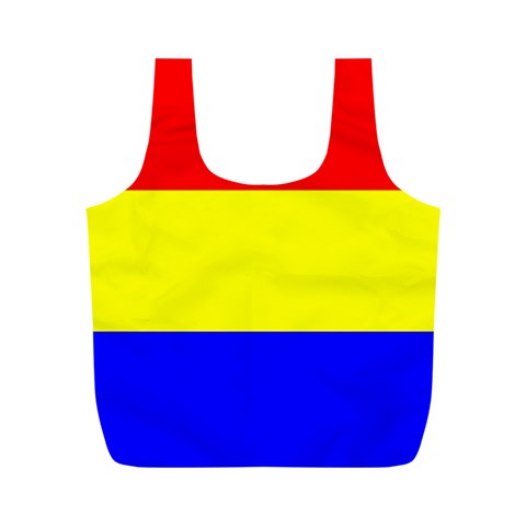 Budapest Flag Full Print Recycle Bag (M) from UrbanLoad.com Front
