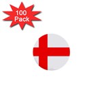Bologna Flag 1  Mini Buttons (100 pack) 