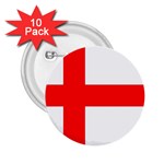 Bologna Flag 2.25  Buttons (10 pack) 