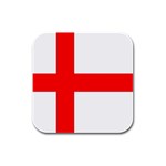 Bologna Flag Rubber Square Coaster (4 pack)