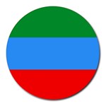Dagestan Flag Round Mousepad