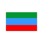 Dagestan Flag Sticker Rectangular (100 pack)