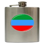 Dagestan Flag Hip Flask (6 oz)