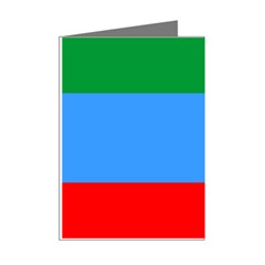 Dagestan Flag Mini Greeting Cards (Pkg of 8) from UrbanLoad.com Right