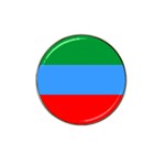 Dagestan Flag Hat Clip Ball Marker