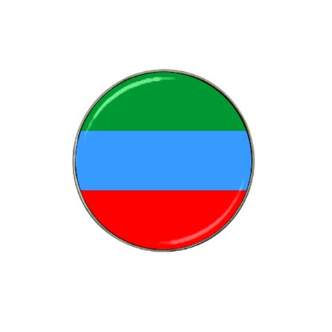 Dagestan Flag Hat Clip Ball Marker (10 pack) from UrbanLoad.com Front