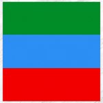 Dagestan Flag Canvas 16  x 16 