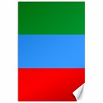 Dagestan Flag Canvas 24  x 36 