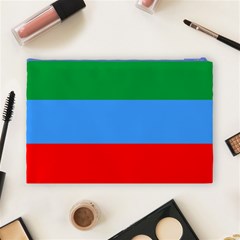 Dagestan Flag Cosmetic Bag (Large) from UrbanLoad.com Back