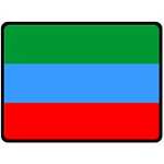Dagestan Flag One Side Fleece Blanket (Large)