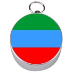 Dagestan Flag Silver Compasses