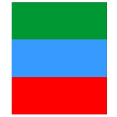 Dagestan Flag Waist Pouch (Small) from UrbanLoad.com Back Strap