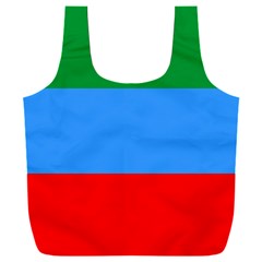 Dagestan Flag Full Print Recycle Bag (XXXL) from UrbanLoad.com Back