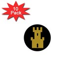 Finnmark Flag 1  Mini Buttons (10 pack) 