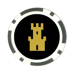 Finnmark Flag Poker Chip Card Guard (10 pack) from UrbanLoad.com Back