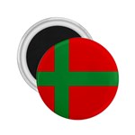 Bornholm Denmark Flag 2.25  Magnets