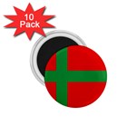 Bornholm Denmark Flag 1.75  Magnets (10 pack) 