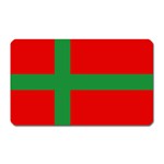 Bornholm Denmark Flag Magnet (Rectangular)