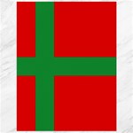 Bornholm Denmark Flag Canvas 12  x 16 