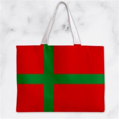 Bornholm Denmark Flag Zipper Mini Tote Bag from UrbanLoad.com Front