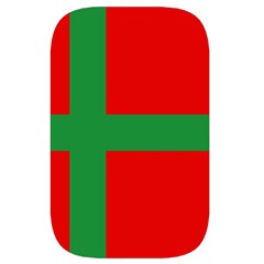 Bornholm Denmark Flag Waist Pouch (Small) from UrbanLoad.com Front
