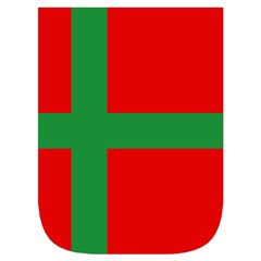 Bornholm Denmark Flag Waist Pouch (Large) from UrbanLoad.com Front Pocket