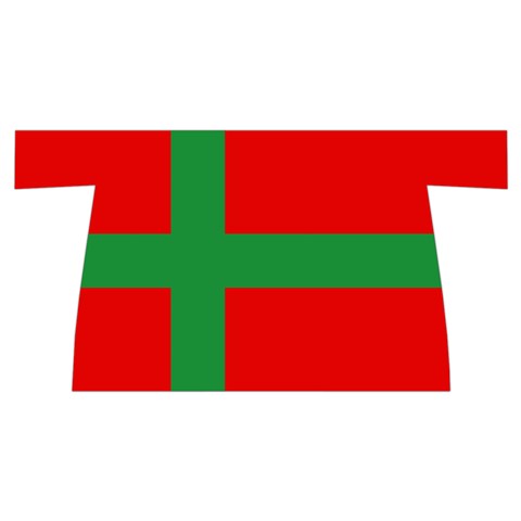 Bornholm Denmark Flag Wristlet Pouch Bag (Small) from UrbanLoad.com Front