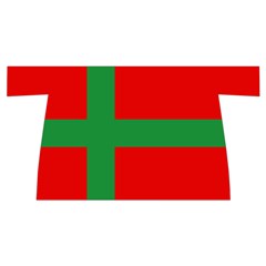 Bornholm Denmark Flag Wristlet Pouch Bag (Small) from UrbanLoad.com Back