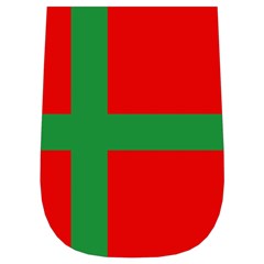 Bornholm Denmark Flag Wristlet Pouch Bag (Small) from UrbanLoad.com Left Side