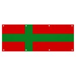 Bornholm Denmark Flag Banner and Sign 8  x 3 