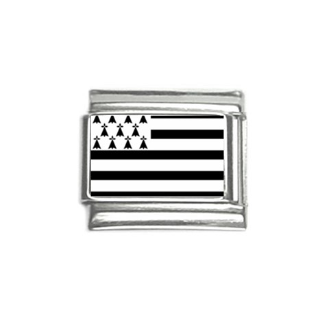 Brittany Flag Italian Charm (9mm) from UrbanLoad.com Front