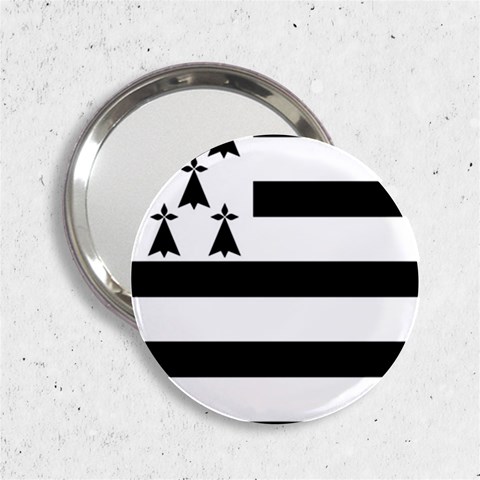 Brittany Flag 2.25  Handbag Mirrors from UrbanLoad.com Front