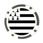 Brittany Flag Poker Chip Card Guard