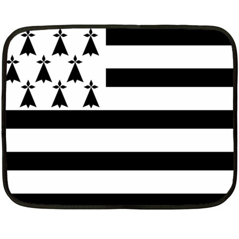 Brittany Flag Fleece Blanket (Mini) from UrbanLoad.com 35 x27  Blanket Front