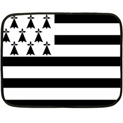 Brittany Flag Fleece Blanket (Mini) from UrbanLoad.com 35 x27  Blanket Front