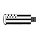 Brittany Flag Portable USB Flash (Two Sides)