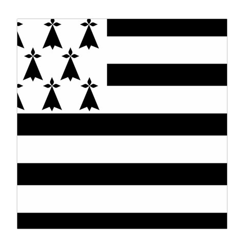 Brittany Flag Duvet Cover (Queen Size) from UrbanLoad.com Front