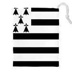 Brittany Flag Drawstring Pouch (4XL)
