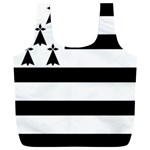 Brittany Flag Full Print Recycle Bag (XXL)