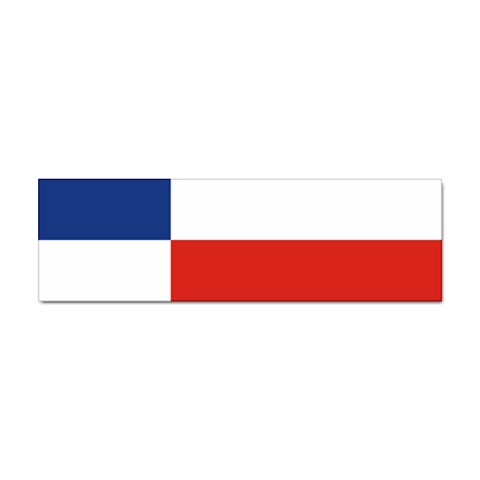 Banskobystricky Flag Sticker (Bumper) from UrbanLoad.com Front