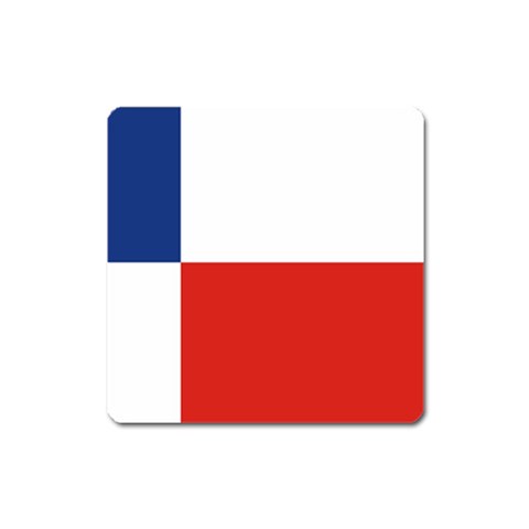 Banskobystricky Flag Square Magnet from UrbanLoad.com Front