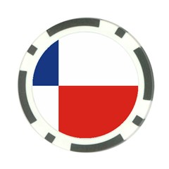 Banskobystricky Flag Poker Chip Card Guard from UrbanLoad.com Back