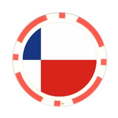 Banskobystricky Flag Poker Chip Card Guard from UrbanLoad.com Back