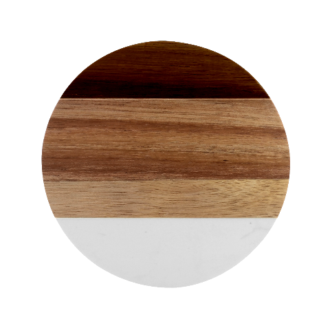 Estonia Marble Wood Coaster (Round) from UrbanLoad.com Front