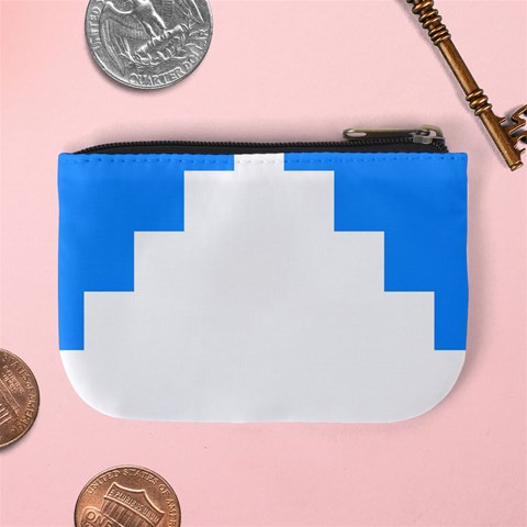 Akershus Flag Mini Coin Purse from UrbanLoad.com Back