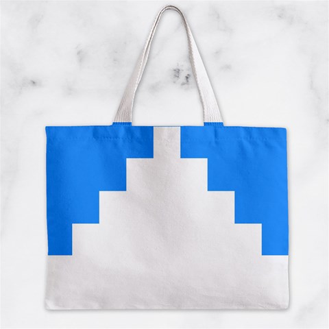 Akershus Flag Zipper Mini Tote Bag from UrbanLoad.com Front