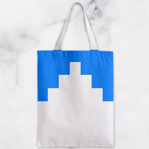 Akershus Flag Zipper Classic Tote Bag from UrbanLoad.com Front